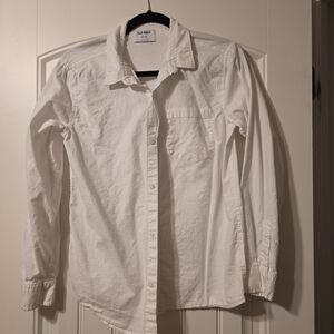 Old Navy Men's White Shirt